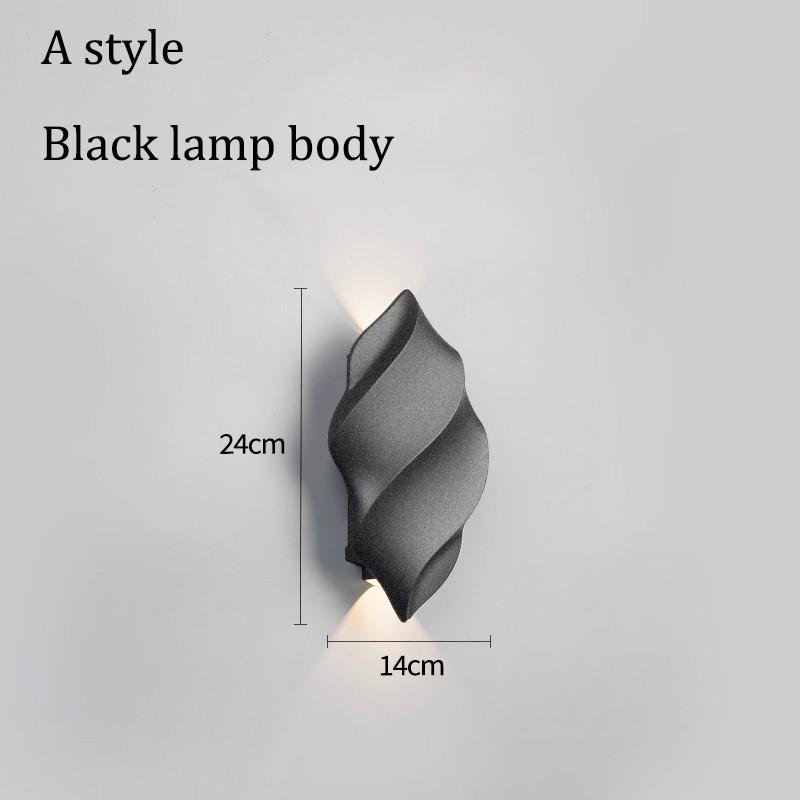 Creative Outdoor Wall Lamp Waterproof Courtyard Lighting Entrance Door Lamp Outdoor Balcony Terrace Atmosphere Wall Lamp Fixture
