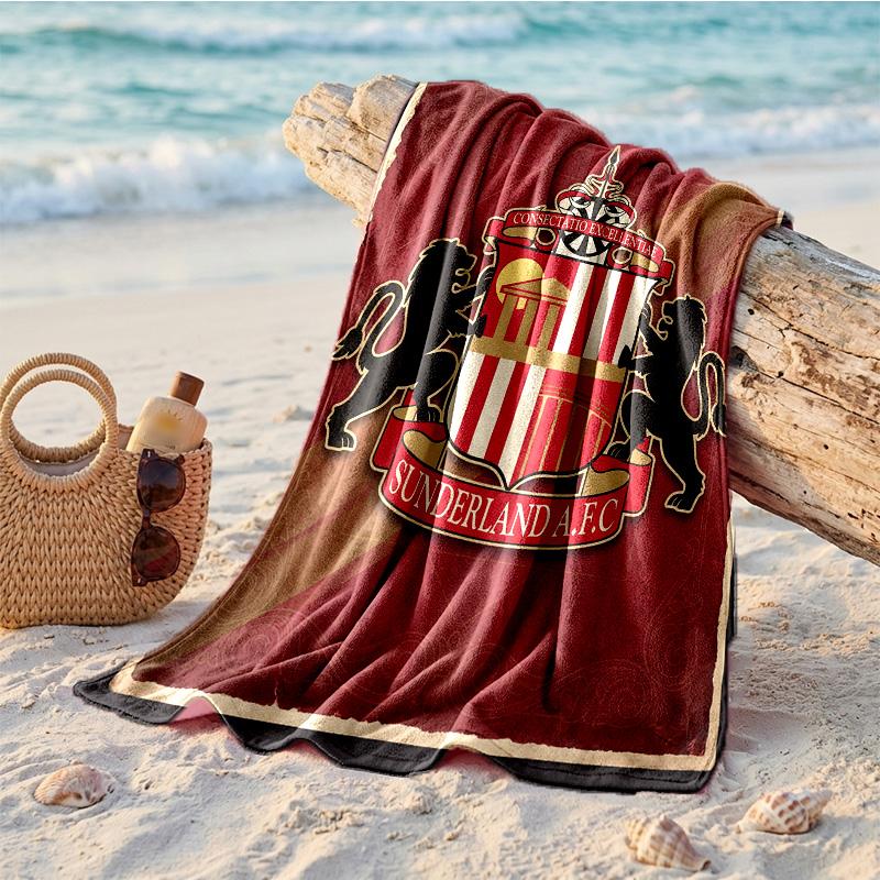 Sunderland Theme Beach Towel Soft Quick?dry Towel For Summer Beach Vacation Swimming