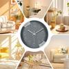 Battery Operated Wall Clock Battery Operated Round Clock 12 Inch Minimalist Home Decoration Multifunctional Time Tool For Work