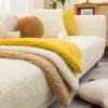 Sofakissen aus Wollsamt, verdickt, warm, rutschfest, Sofabezug für vier Jahreszeiten, universelles Wohnzimmer-Sofa, All-Inclusive-Handtuch