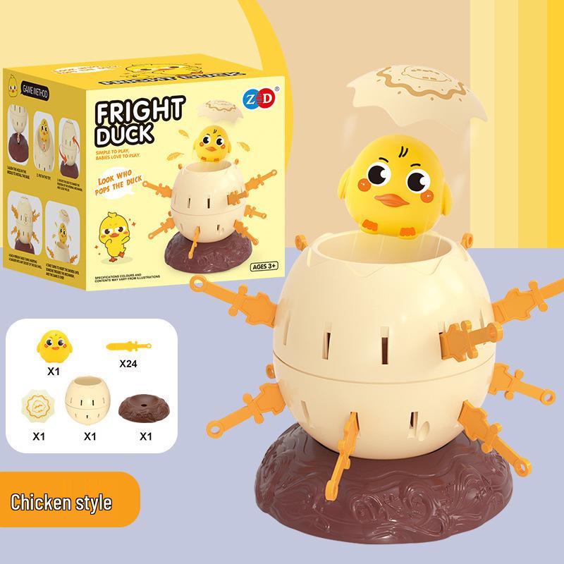 Penguin Pirate Bucket Game: Fun Decompression Toy for Kids & Parents