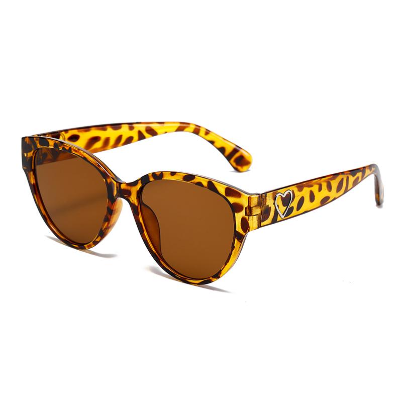 New Trendy Goggles Women Men Premium Designer Cat's Eye Sun Eyeglasses For Women Trending On Instagram Leopard Vintage Eyeglasses UV Protection 400