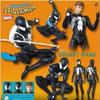 Stokta Ct Toys Örümcek Adam Figürü Mafex 147 Simbiyotik Siyah Takım Venom İnanılmaz Örümcek Adam Anime Aksiyon Figürü Hediyeler Oyuncaklar