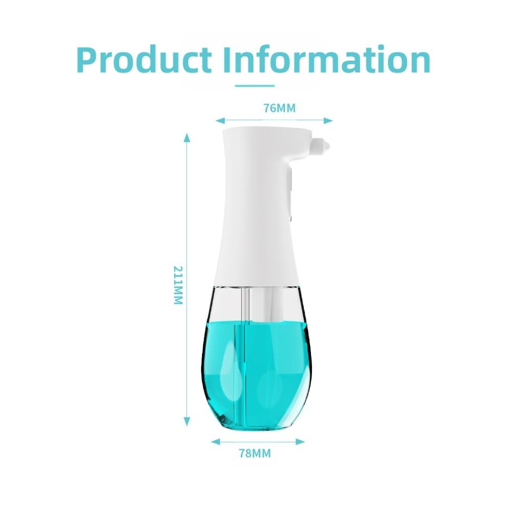 1 Stück Elektrischer Belüfter 21,1*7,8cm Elektrischer Blasenerzeuger Schaum Gießkanne Haustier Blasenerzeuger Bad Badezimmer Handdesinfektionsmittel Behälter