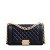 Women's Luxury Crossbody LeBoy Diamond Lattice Chain Bag - Classic Small Fragrance Style