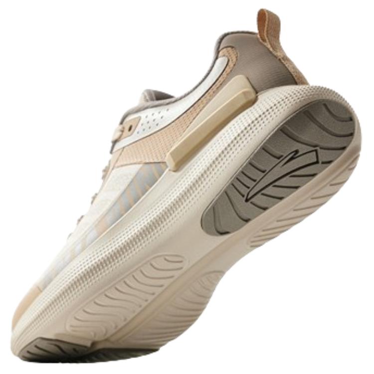 Anta Lightweight Comfortable Slip-Resistant Durable Breathable Low-Top Short Distance Running Shoes Women sneaker Ash-Gray 922445509-2