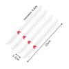 4pcs Car Edge Corner Guard Protective Sticker For Citroen C4 C2 C5 C6 C4L CACTUS C3XR HU83/VA2 Blade CE0536 Auto Accessories YX3