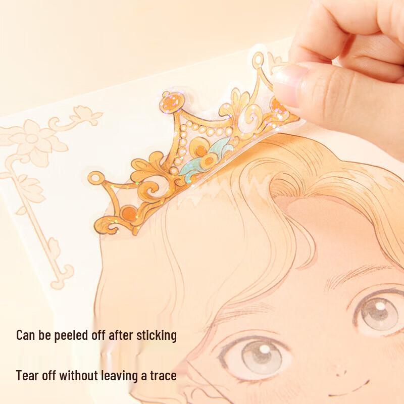 Children's Princess Makeup Bag Quiet Book Toy