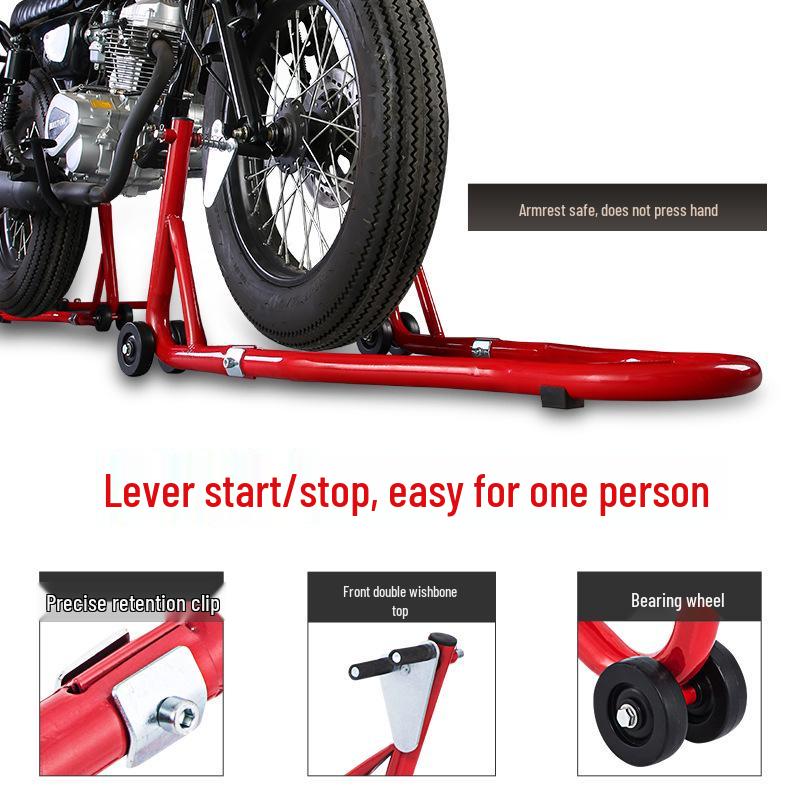 Motorcycle Front & Rear Wheel Parking & Support Stand
