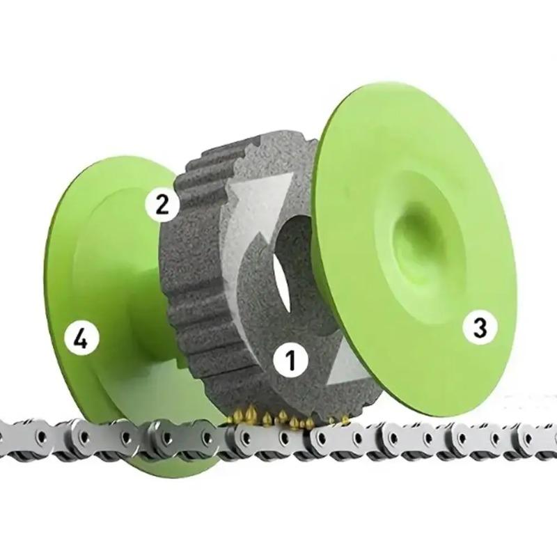 Bicycle Chain Lubricator Bike Chains Oil Roller Cleaning Bicycle Maintenance Tool Portable Bike Cycling Accessories