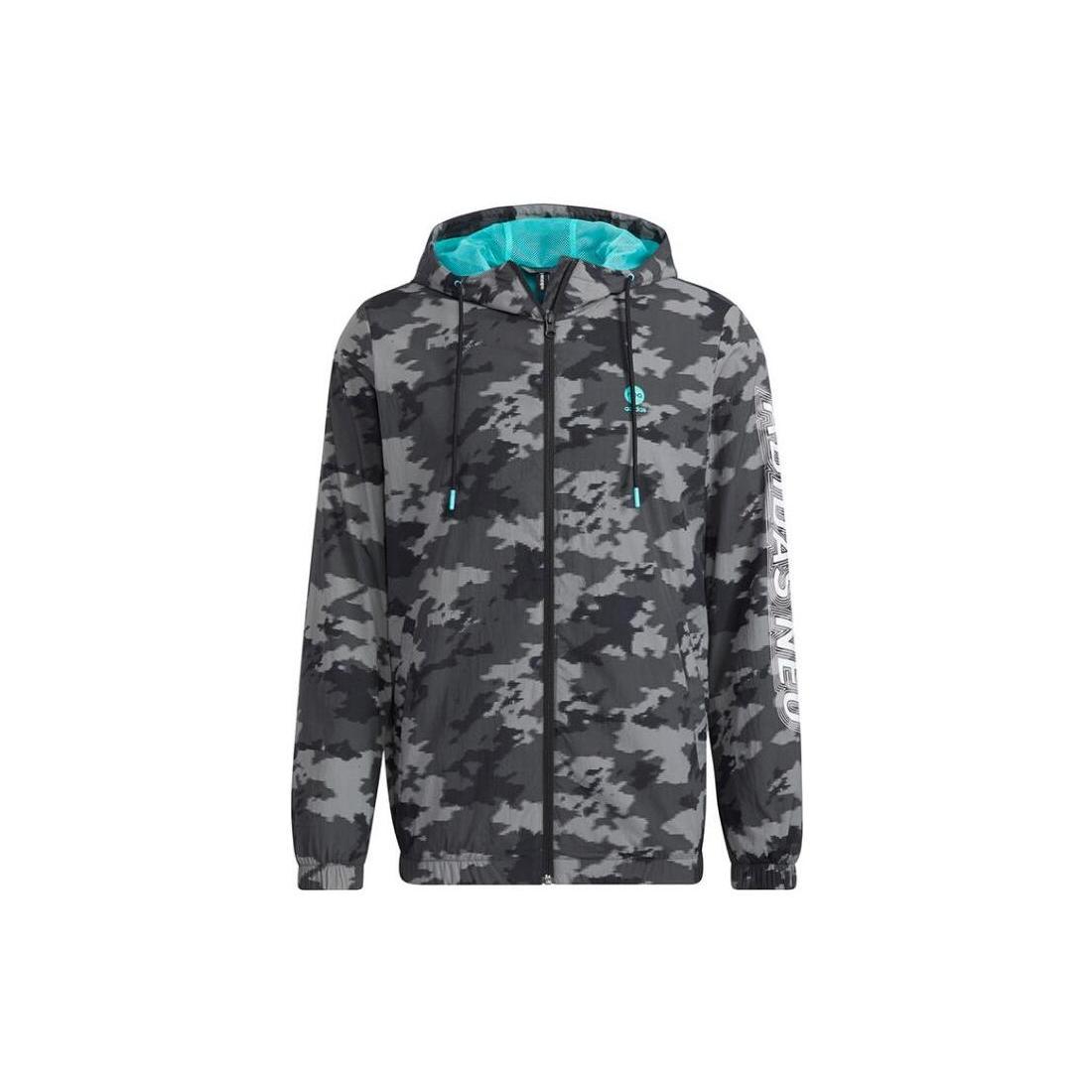 Adidas Neo Куртки Мужские Черные С Капюшоном Умеренные Другие HC9707 L
