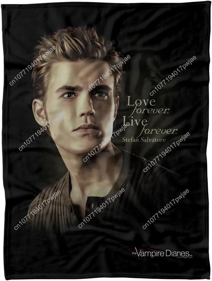 LOGOVISION Vampire Diaries Stefan Fleece Blanket Custom blankets 75X95CM