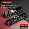 Nio Cars Temporary Double Number Parking Plate - High-End Phone Card for ES6, ET7, ET5, ET5T, ET9