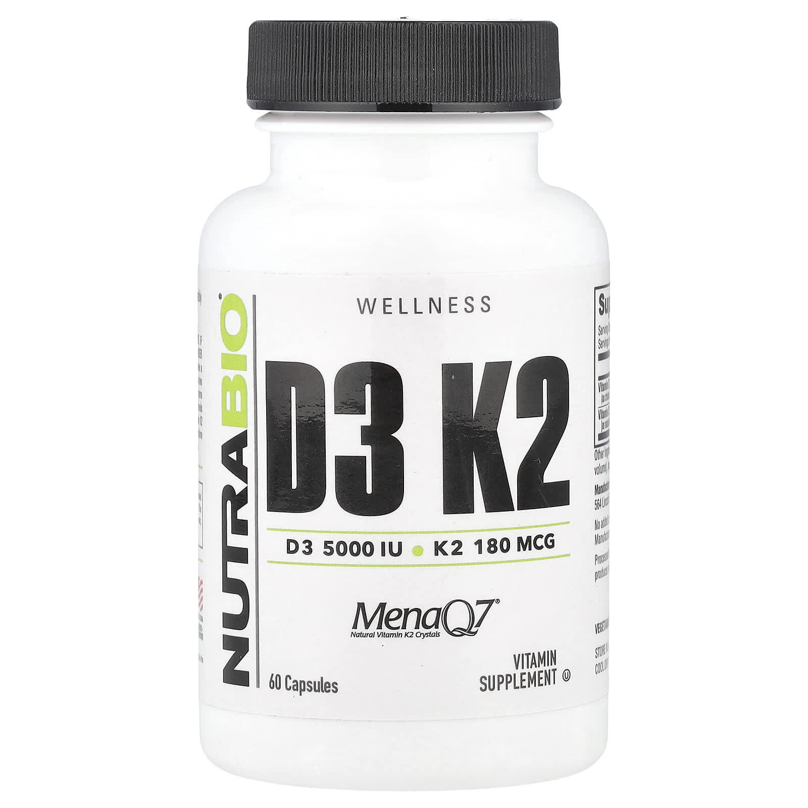 

D3 K2, 60 capsules