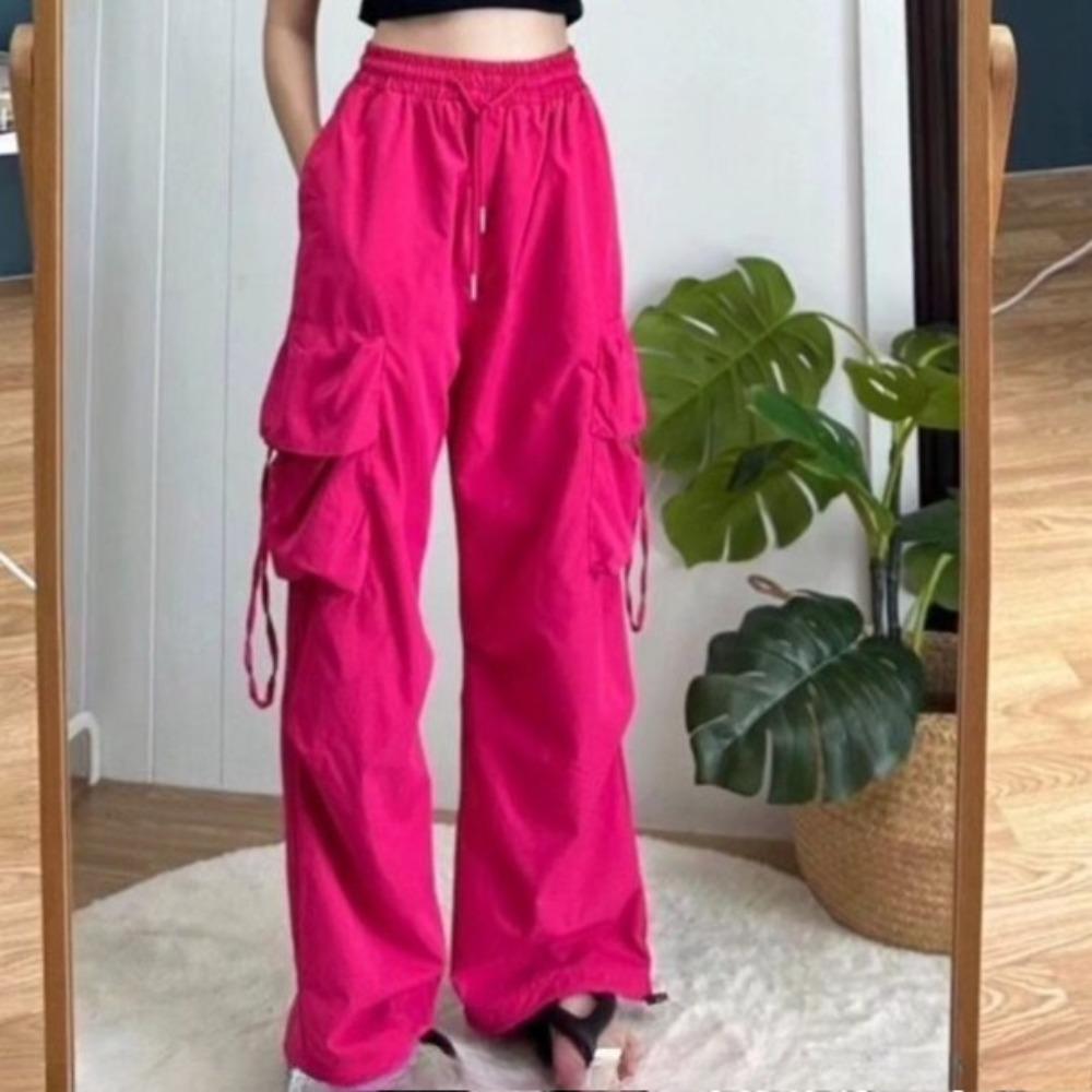 2026 Workwear Casual Pants - Women's Loose Street Dance Hip-Hop Trendy Wide Legged Long Pants