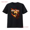 Overkill fledermaus schädel von feuer T-Shirt vintage gewaschen designer kleidung leicht homme streetwear Co