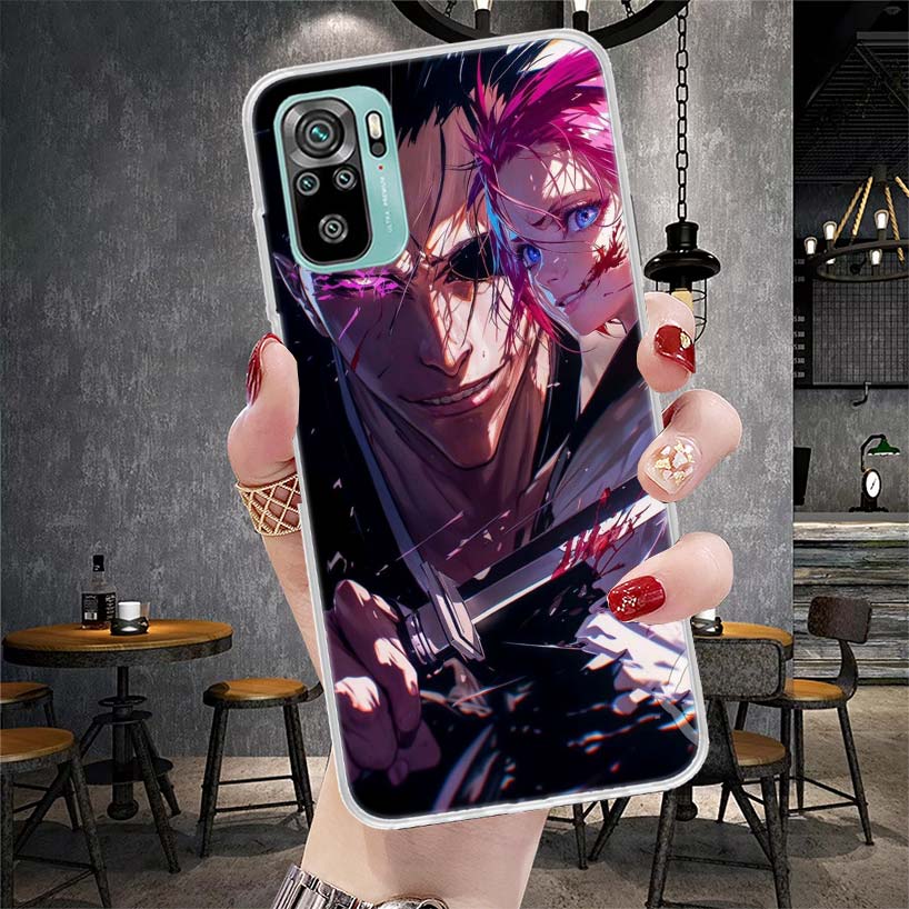 

Zaraki Kenpachi Bleach Soft Phone Case For Xiaomi Redmi Note 15 14 14S 13 12 Pro Plus 12S 11 11S 11E 10 10S 11T 5G Fundas Coque Redmi Note 14S