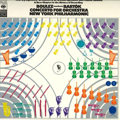 LP Record PIERRE BOULEZ NEW YORK PHILHARMONI  Bartok Conserto For Orckestra SOCL1056 CBS SONY 1973 Japan Classical Used