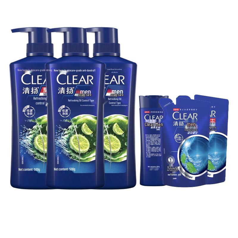 

CLEAR Men s Refreshing Oil Control Anti-Dandruff Shampoo