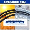 Fluorinated Tubes Charging Hose Set High Pressure Charging Hose  Refrigerant Charging