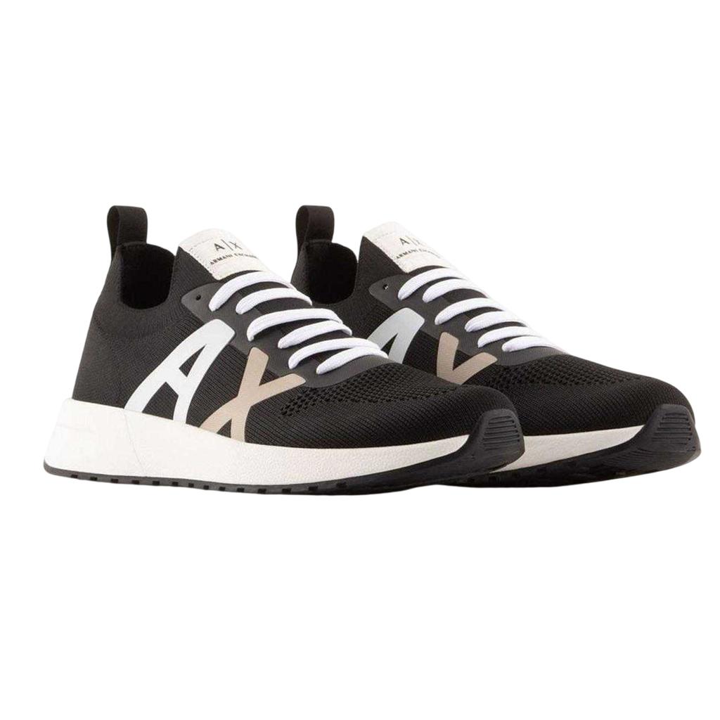 Armani Exchange Mens Logo Trainers