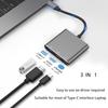 USB To HDMI Multiport Adapter with Charging Port C. USB for Monitor To Laptop HDMI To C Hub Adapter, USB-C To USB Adapter 10Gbps, Mac iPad Pro MacBook