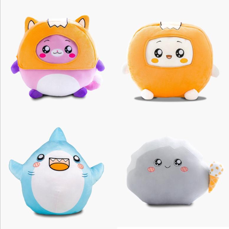 

Lankybox Carton Villain превратился в кошку Подушка Кукла Картонный Головной Убор Одевание Мягкая Игрушка Аниме 1pc