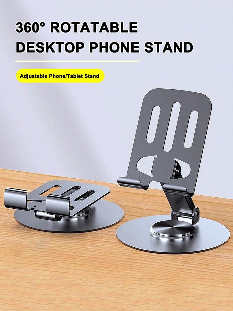 1pc Universal Slouchy Phone Holder, 360° Adjustable Phone Stand, Foldable & Rotatable Multi-Function
