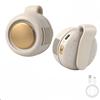 MF019 Mini Whirlwind Portable Snap On Charging Fan Waist Clip Mini Whirlwind Fan 3-Speed Handsfree Silent Strong Wind