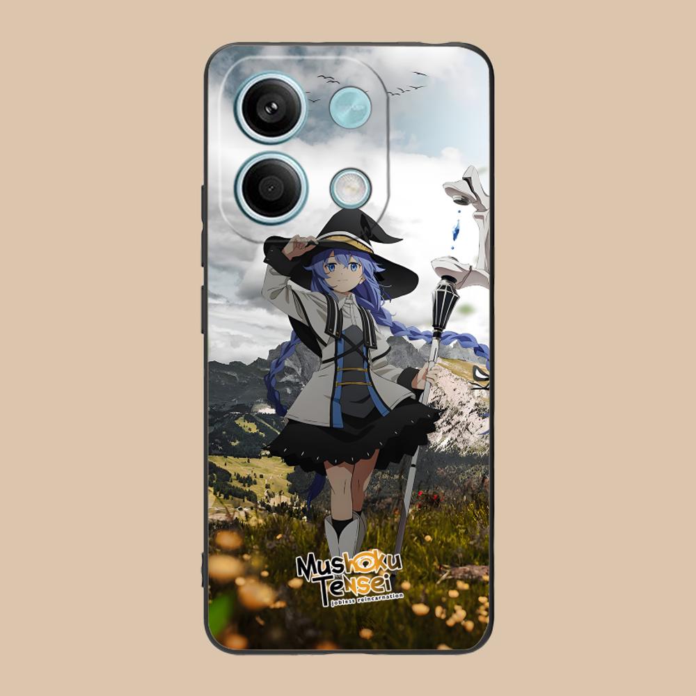 Mushoku Tensei Roxy Mobile Phone Case for Xiaomi 15 14 13 12 Mi 11 T Ultra Lite Pro S X 5G Colorful Printing Cover Cover Luxury
