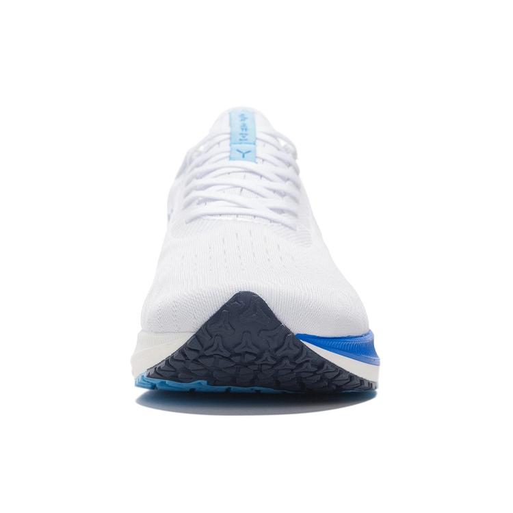 New LiNing Red Hare 5 Cushioning Anti Slip And Wear Resistant Low Top Running Shoes White Blue ARMT047-2