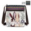 Kleine Tasche Damen Umhängetasche Canvas-Tasche Gewebte süße vielseitige Umhängetasche Handytasche Miao kleine Umhängetasche