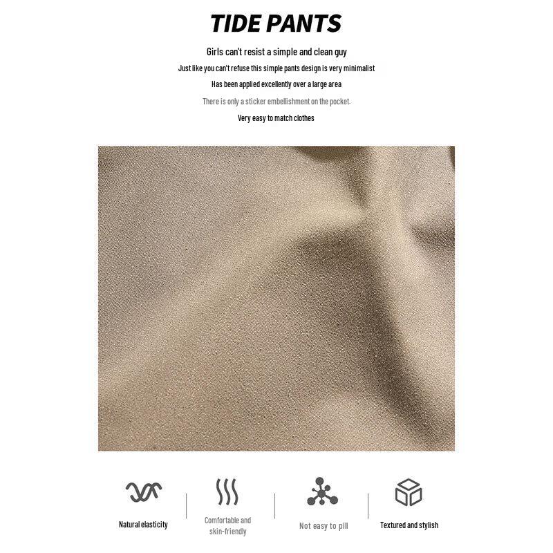 Men's Casual Drawstring Cargo Shorts