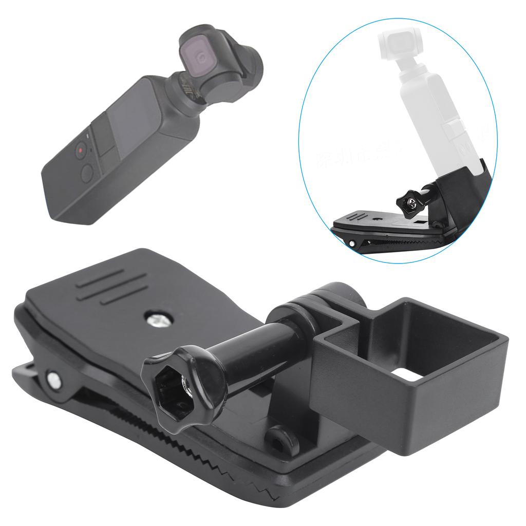 Action Camera Backpack Clip Adapter Frame Case Mount Expansion for DJI OSMO Pocket 2