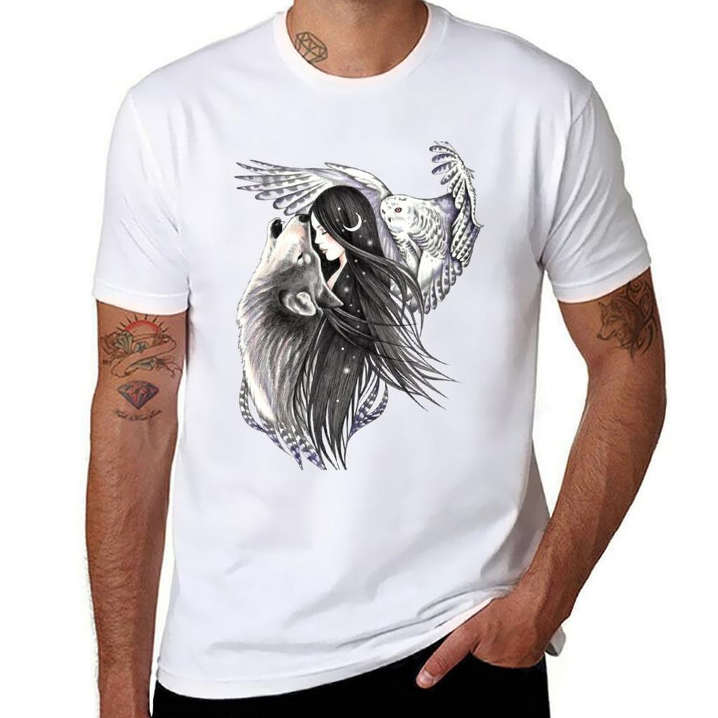 Magic Forest Tshirt Creative Graphic Tee Shirt