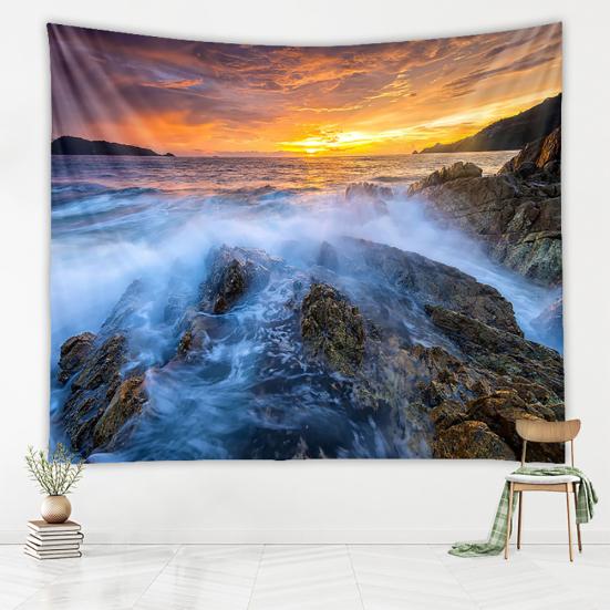 

Yousheng Brook Камин Грот Настенный Гобелен Покрывало Одеяло Фон Декор 100cmX150cm