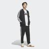Adidas Essential+ 3s Ft Fz Hd Casual Cotton Full Zip Hoodie Black