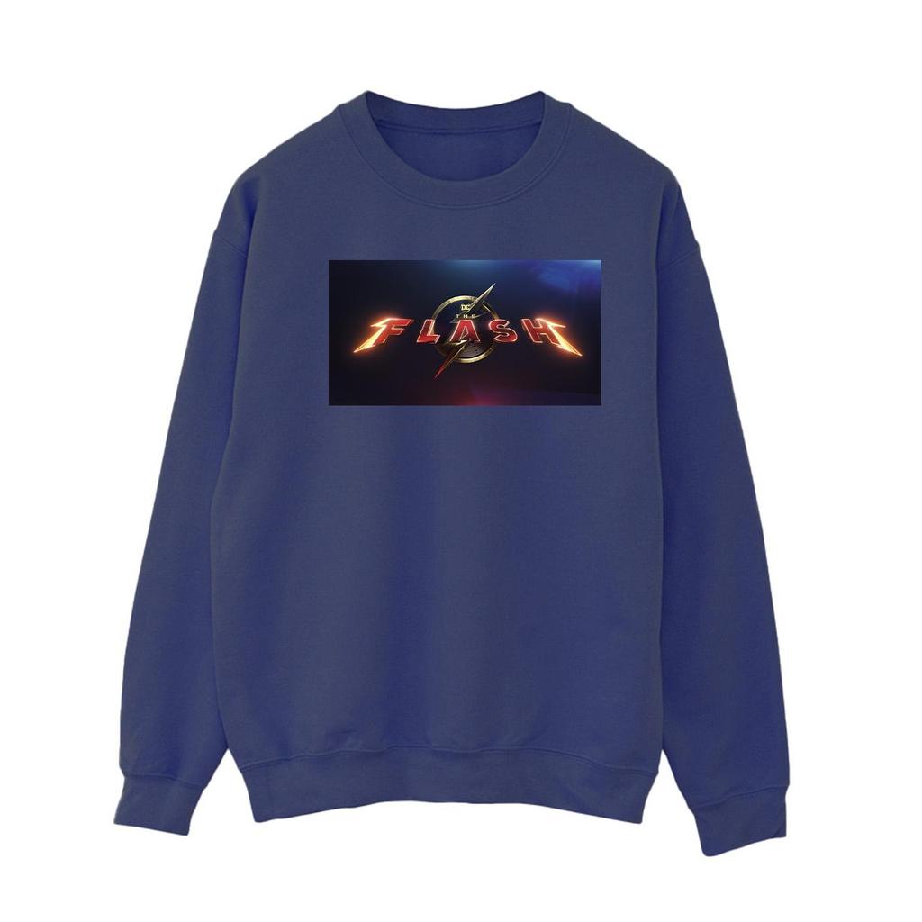 DC Comics Womens/Ladies The Flash Movie Logo Sweatshirt