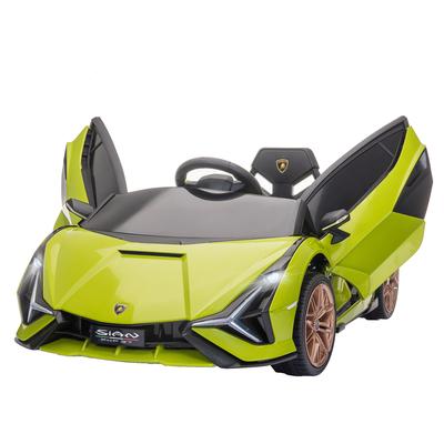 Kids' Electric Car, Lamborghini, 3-5 Km/h, Remote Control, for 3-5 Years, Green