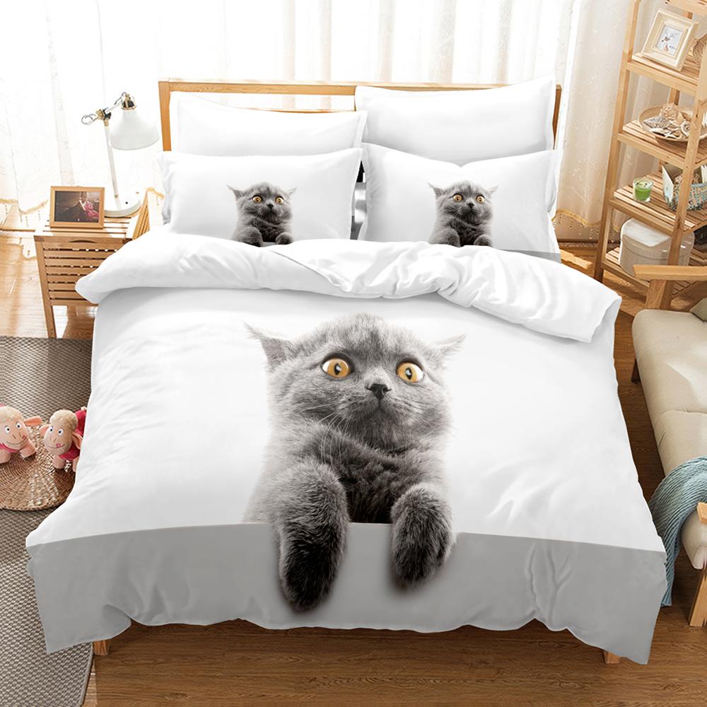 3Danimal Bedding Sets Duvet Cover Set With Pillowcase Twin Full Queen King Bedclothes Bed Linen