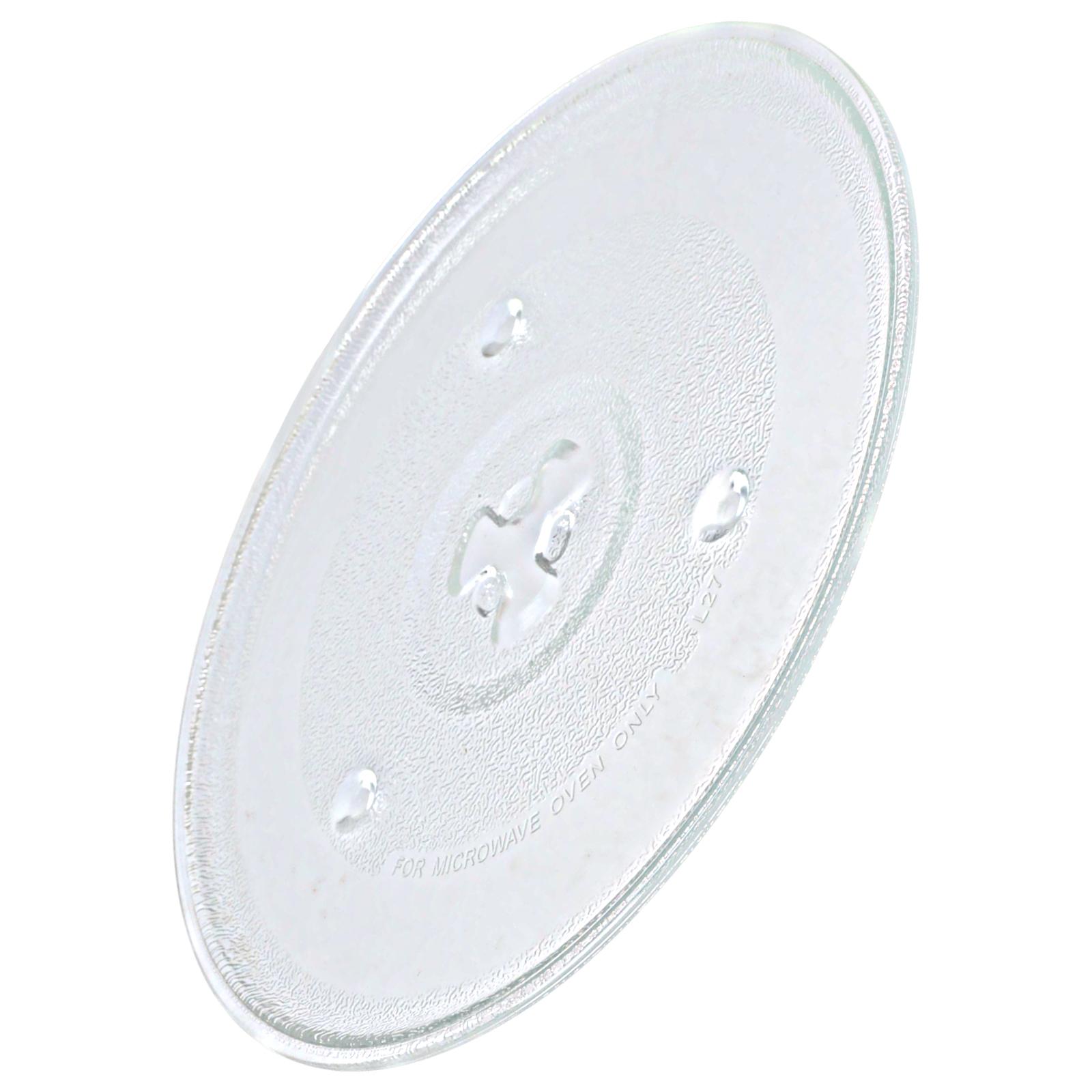 

27cm Microwave Oven Glass Turntable Tray Replacement Heat Resistant Plate Replacement Rotating Tray For Even Heating