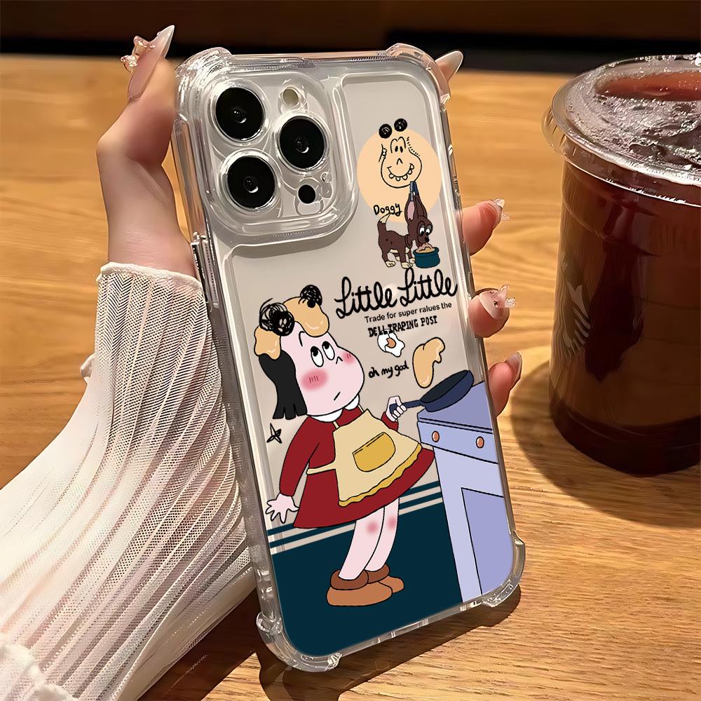 Cute Little Girl L-lulu New Phone Case For Samsung Galaxy S25 S24 S23 S22 S21 S20 Note20 Edge FE Ultra Plus 4G 5G Anti TPU Cover