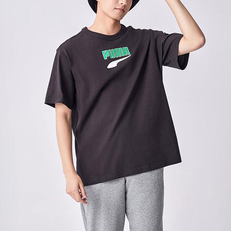Puma Downtown T Shirt Unisex Black 535359-56