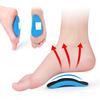 EVA Sports Arch Support Insole for Flat Feet: Unisex Half-Insole with Metatarsal Pad & Toe Correction