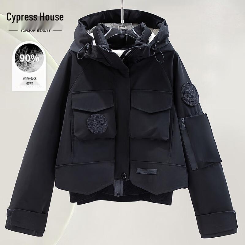 

Women s Hooded Workwear Down Jacket S