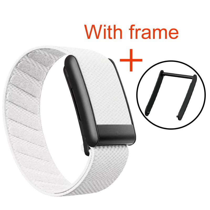 Stretchy Bands for Whoop 5.0 /MG Adjustable Sport Comfort Nylon Elastic Braided Wristbands for Whoop 4.0 Wearable Health Fitness