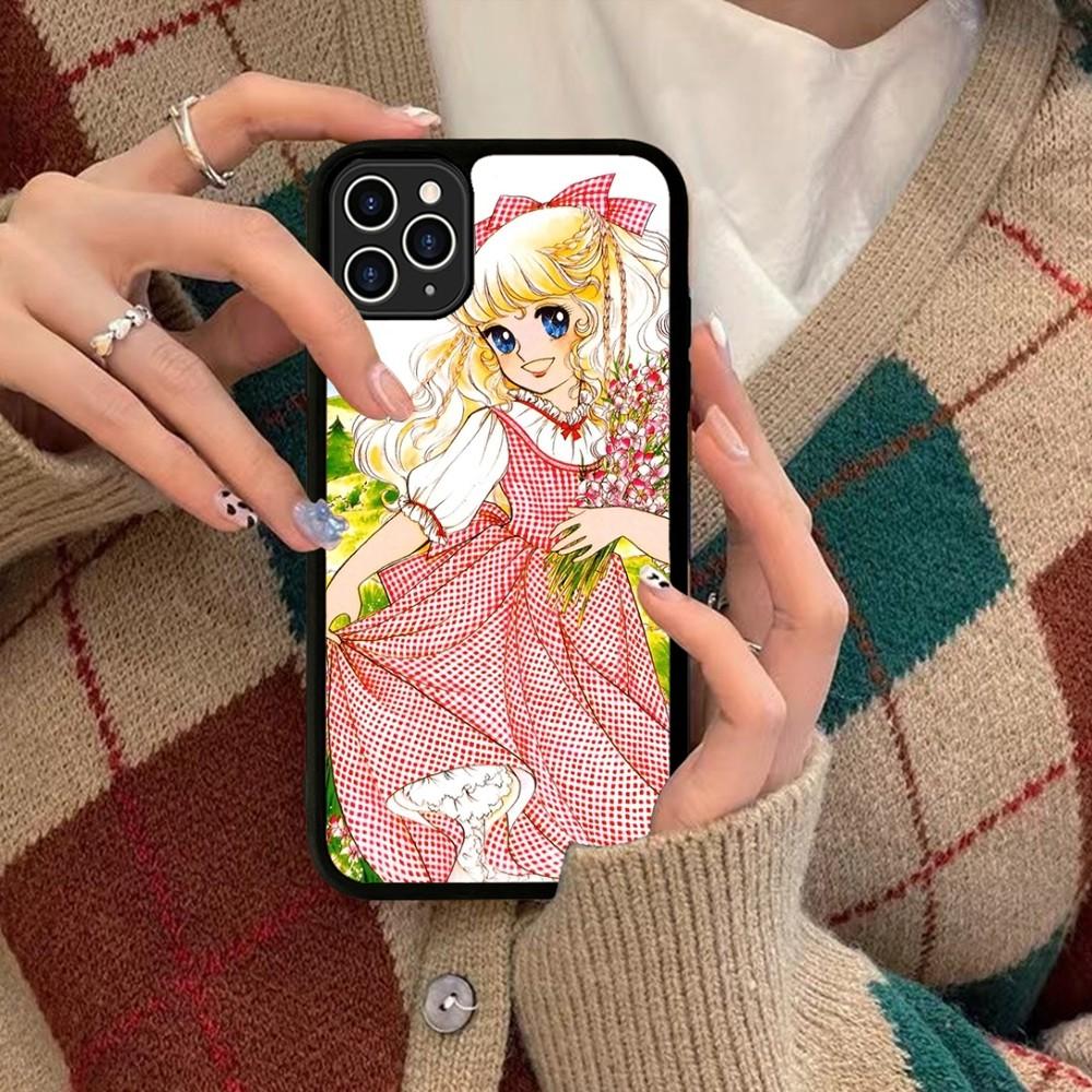 Anime Manga Candy Phone Case Silicone PC+TPU For For IPhone 18 11 12 13 14 15 16 Plus Pro Max Cover