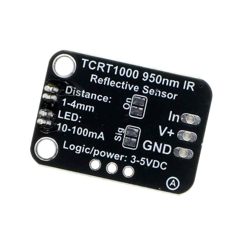 Adjustable TCRT1000 Reflective IR Photoelectric Sensory Module Photoelectric Sensory Accurate Position Detection