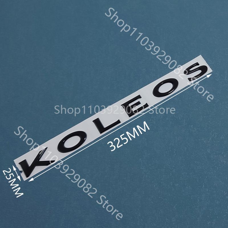 KOLEOS KADJAR Letter Word Badge Sticker Rear Trunk Hood Grille Logo Emblem Decal For Renault Car Accessories