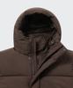 Musinsa Standard Daily Puffer Hooded Short Padded Jacket [Baroque Brown]